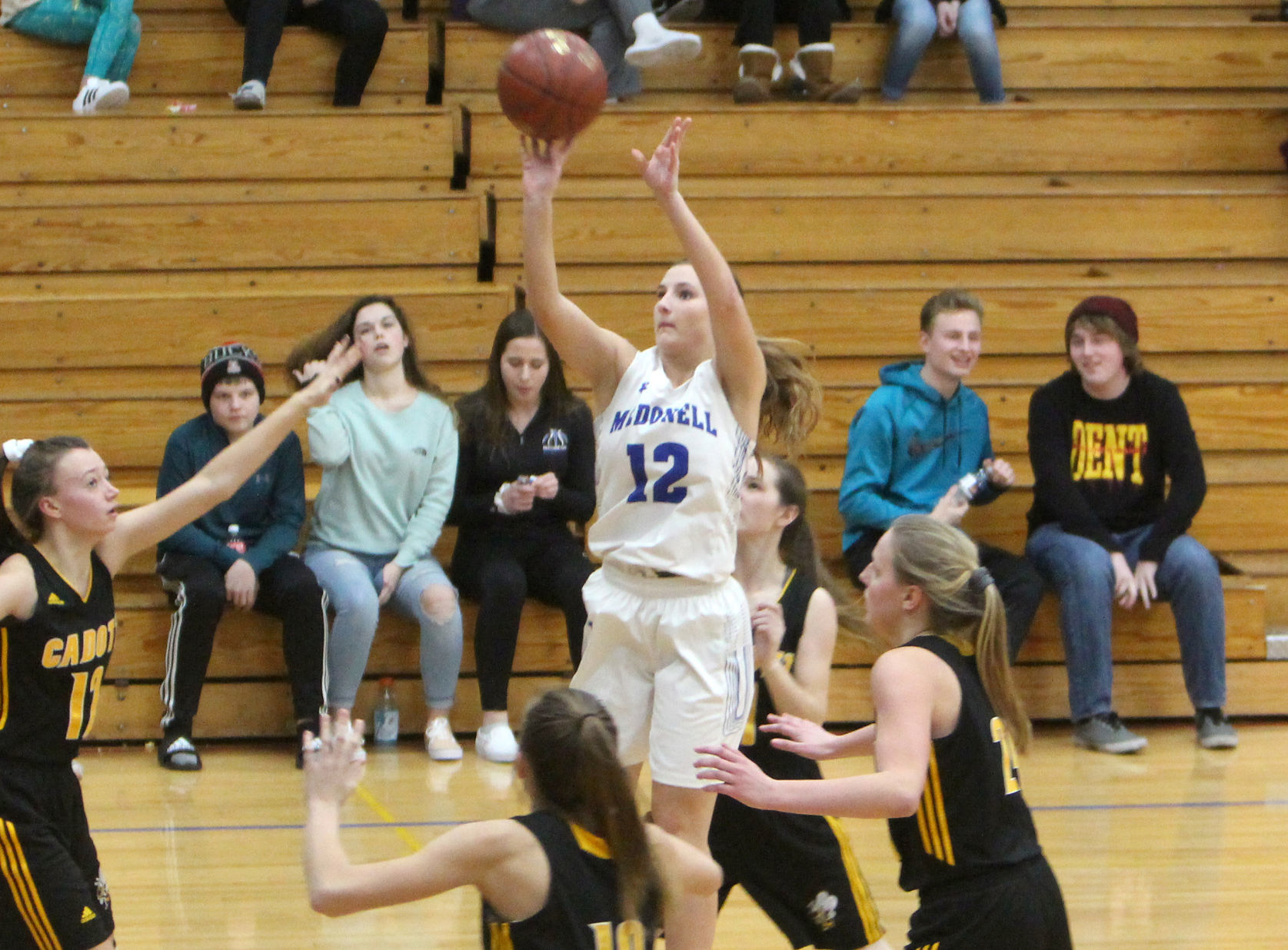 Cadott at McDonell girls basketball 1-3-19
